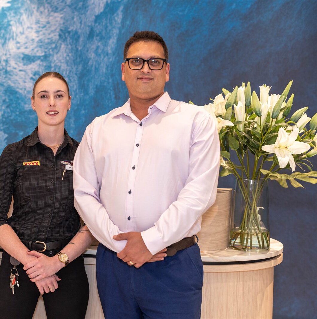 The friendly Runaway Bay team