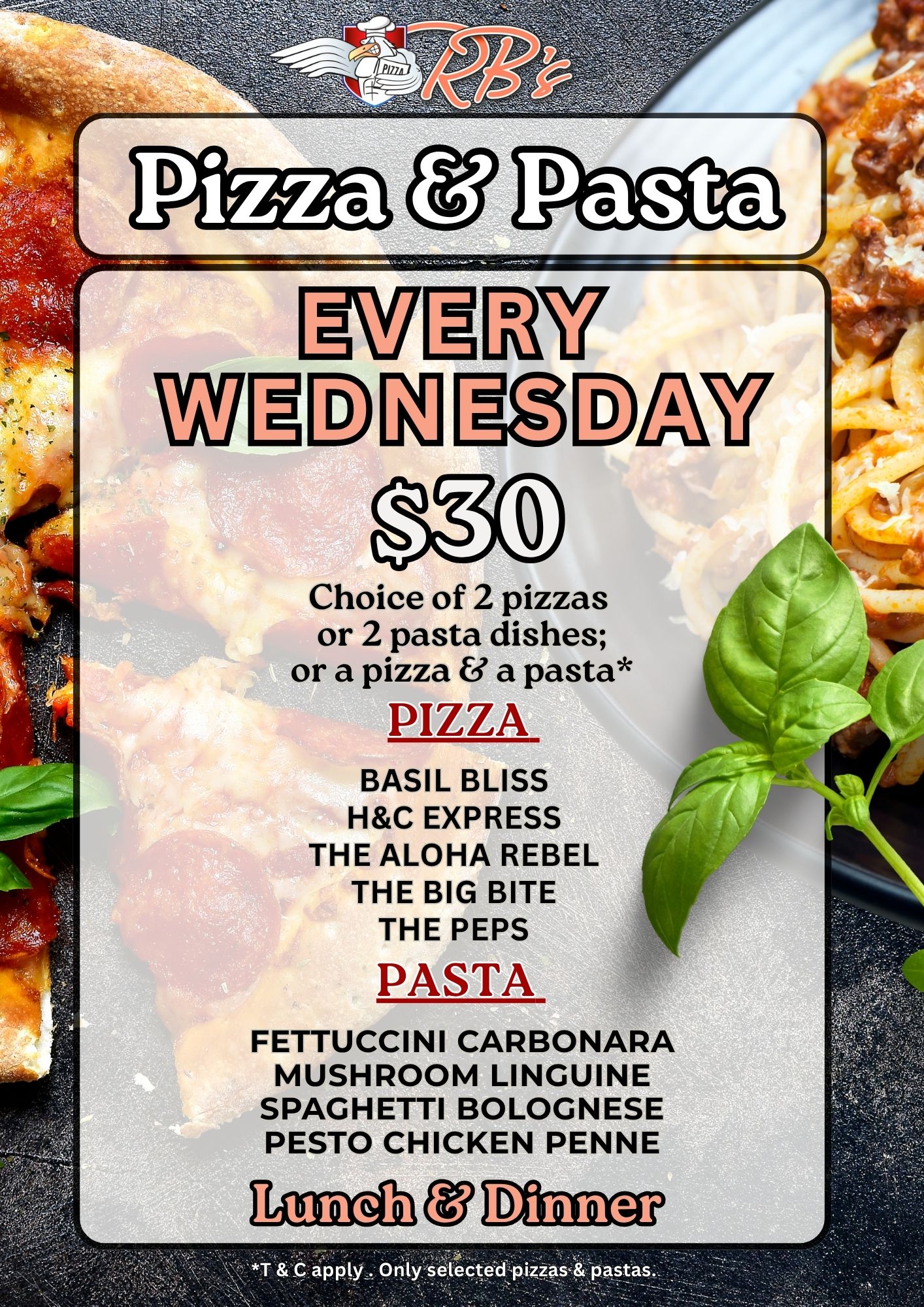 Runaway Bay Leagues club Pizza & Pasta